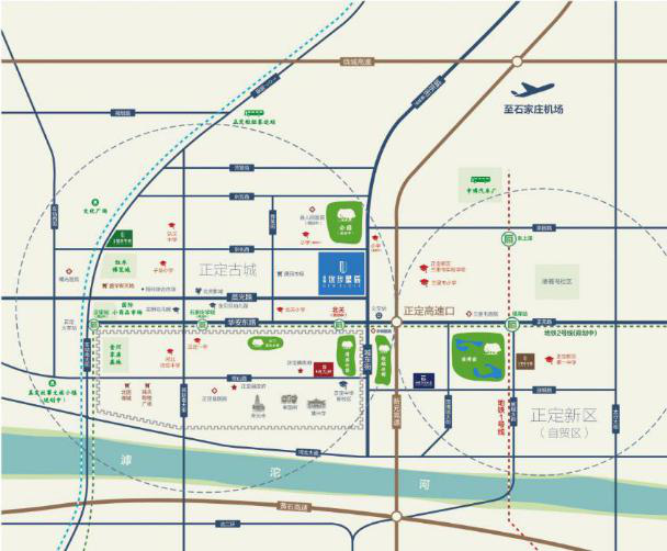 金輝·優(yōu)步星辰區(qū)位圖